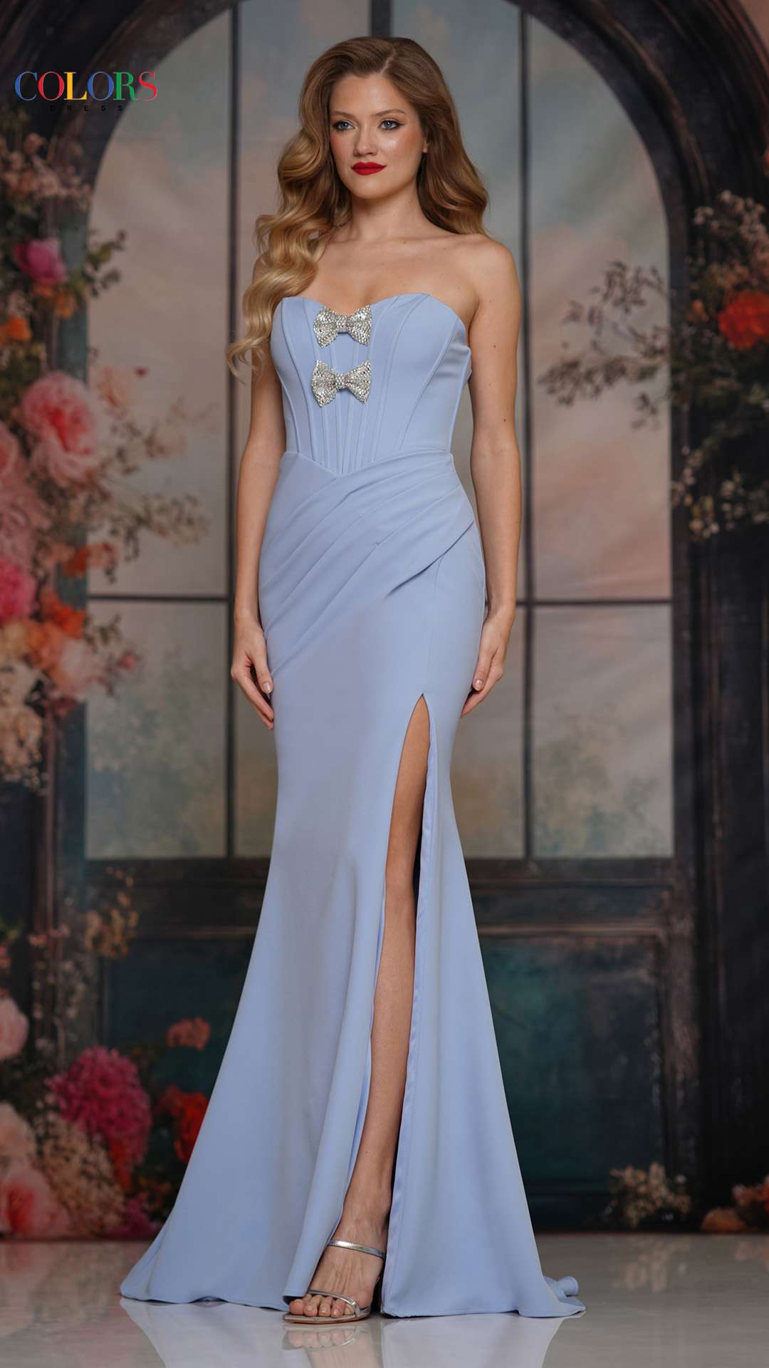 formal dresses dc Colors 3902 Long Corset Prom Dress – The Dress Outlet dressespush