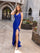 Prom Dresses Formal Long Prom Sequin Dress Royal Blue