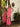 Prom Dresses Long Asymmetrical High Slit Prom Dress Neon Pink