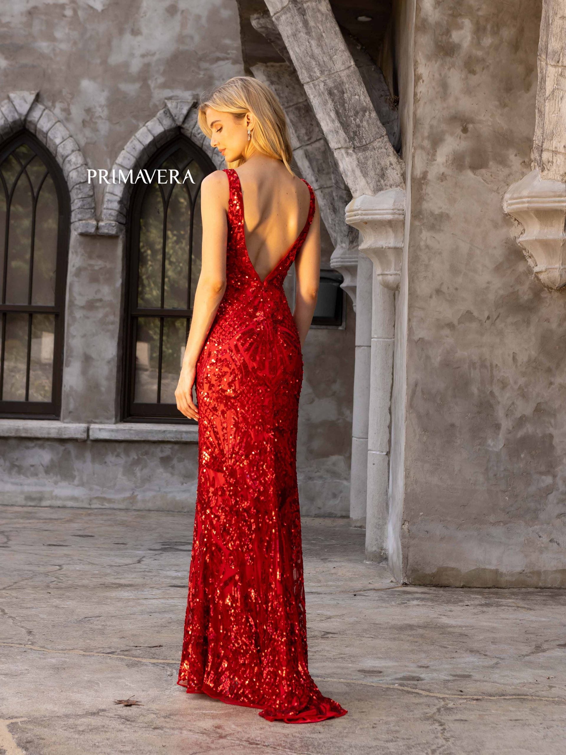 Prom Dresses Fitted Long Prom Dress Red