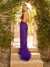 Prom Dresses Long Fitted Sequins Formal Prom Dress Purple