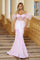 Prom Dresses Sequin Feather Formal Prom Long Dress Iridescent Blush