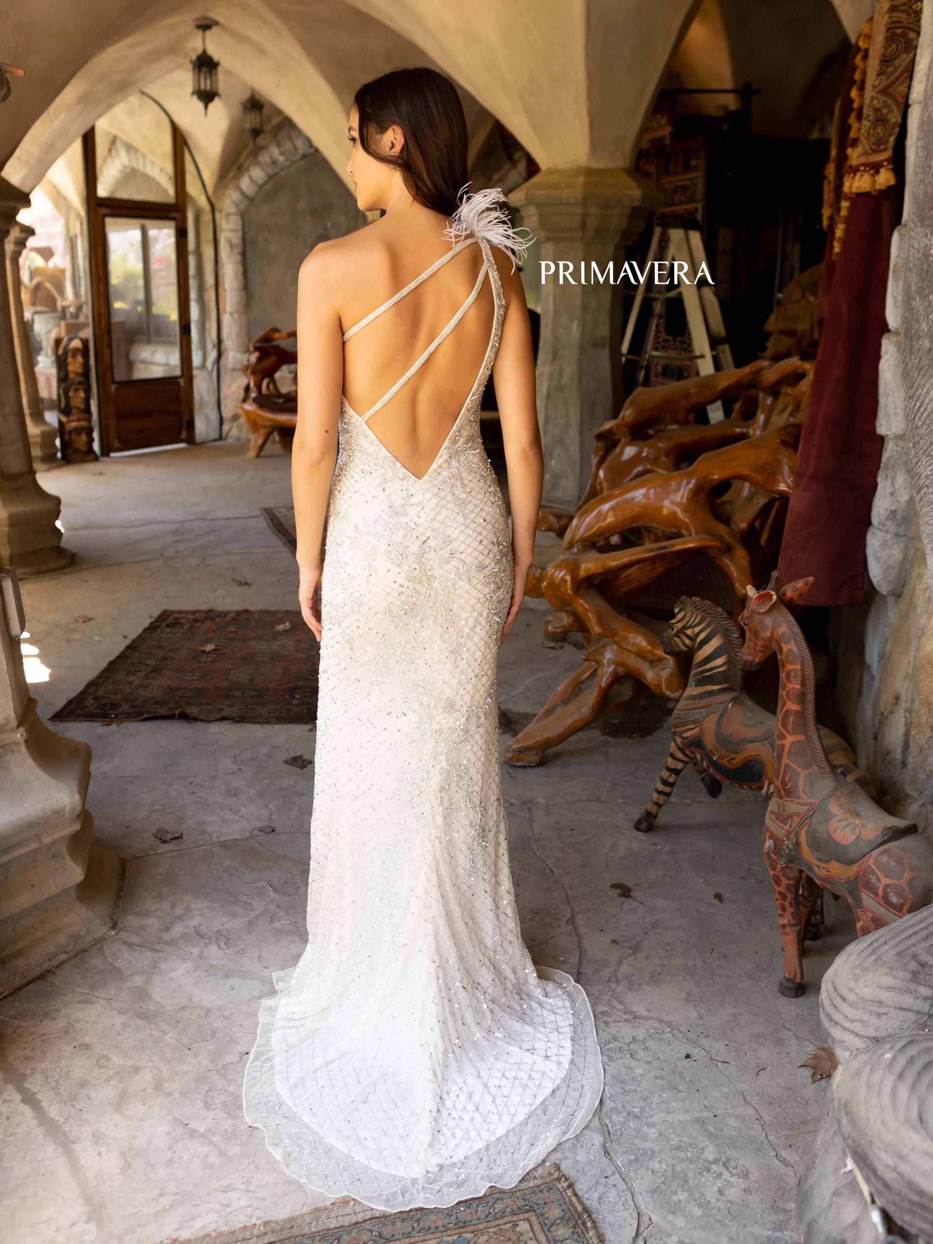 Primavera Couture 3921 Long Prom Formal Evening Dress
