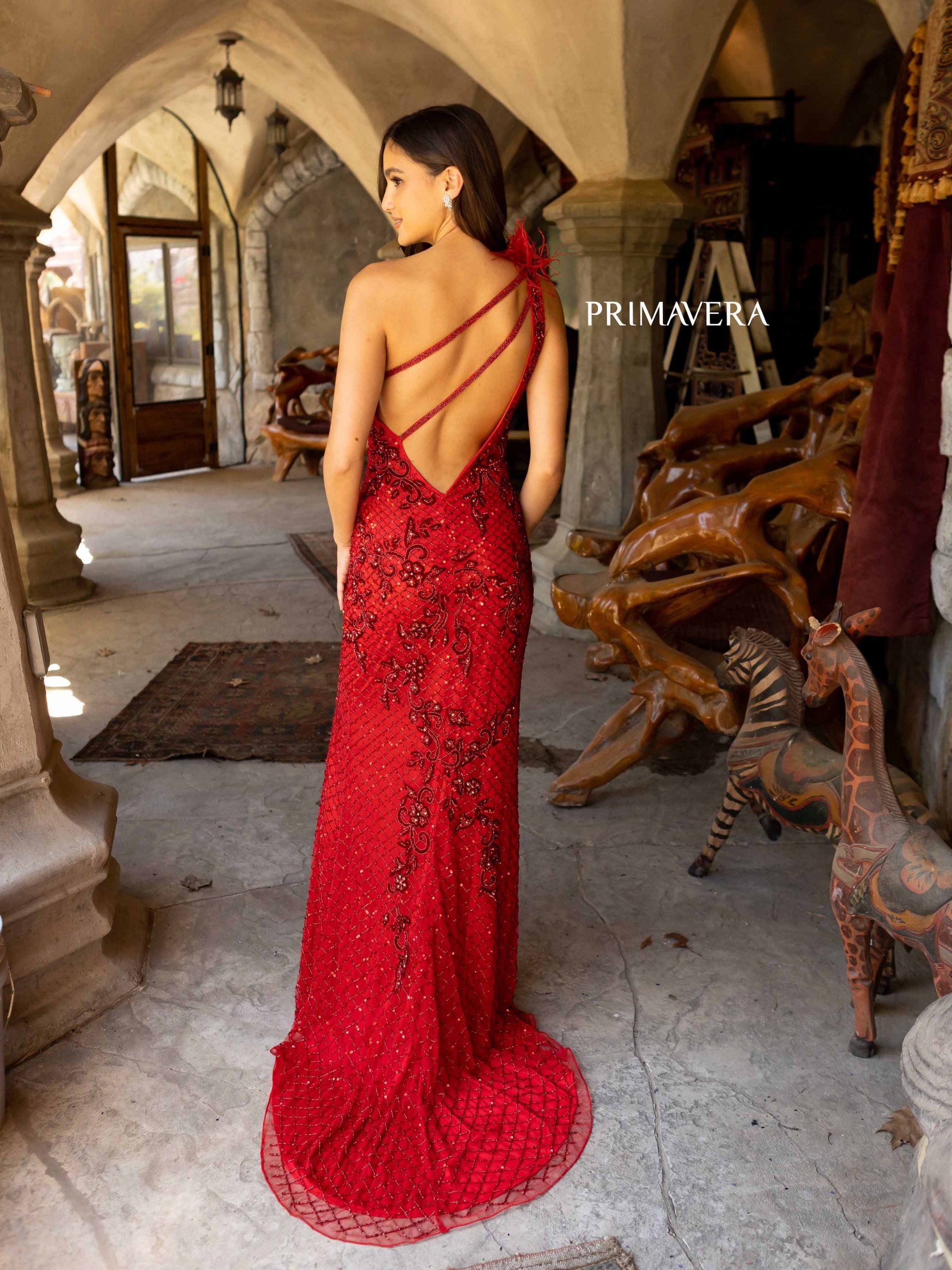 Primavera Couture 3921 Long Prom Formal Evening Dress