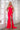 Formal Prom Long Back Cutout Dress Watermelon