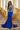 Prom Dresses Beaded Mermaid Formal Prom Long Dress Cobalt