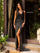 Prom Dresses Long Formal Prom Ombre Sequins Dress Black Ombre