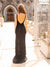 Prom Dresses Long Formal Prom Side Slit Dress Black