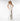 Prom Dresses Ruffled Slit Skirt Long Polka Prom Dress White
