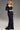Formal Dresses Fitted Long Floral Lace Evening Formal Dress Black
