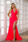 Prom Dresses Prom Long Fitted Dress Watermelon
