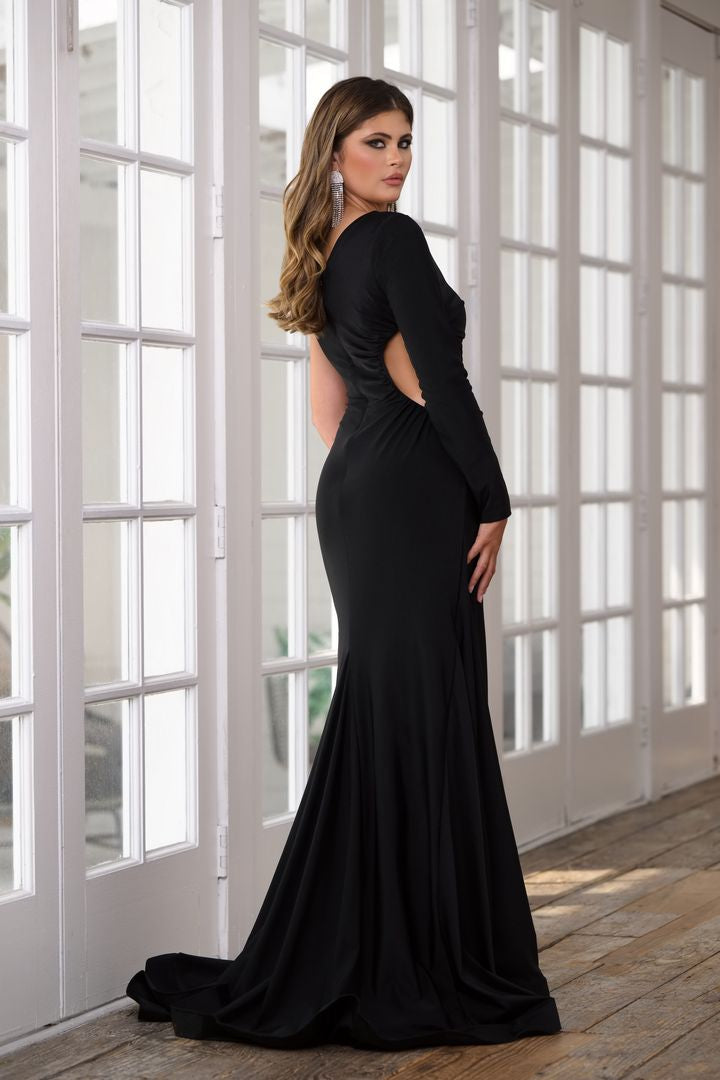 Ava Black Pleats Dress main image 0