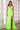 Prom Dresses Prom Long Fitted Slit Dress Neon Green