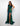 Prom Dresses Glitter Long Prom Slit Gown Iridescent Teal