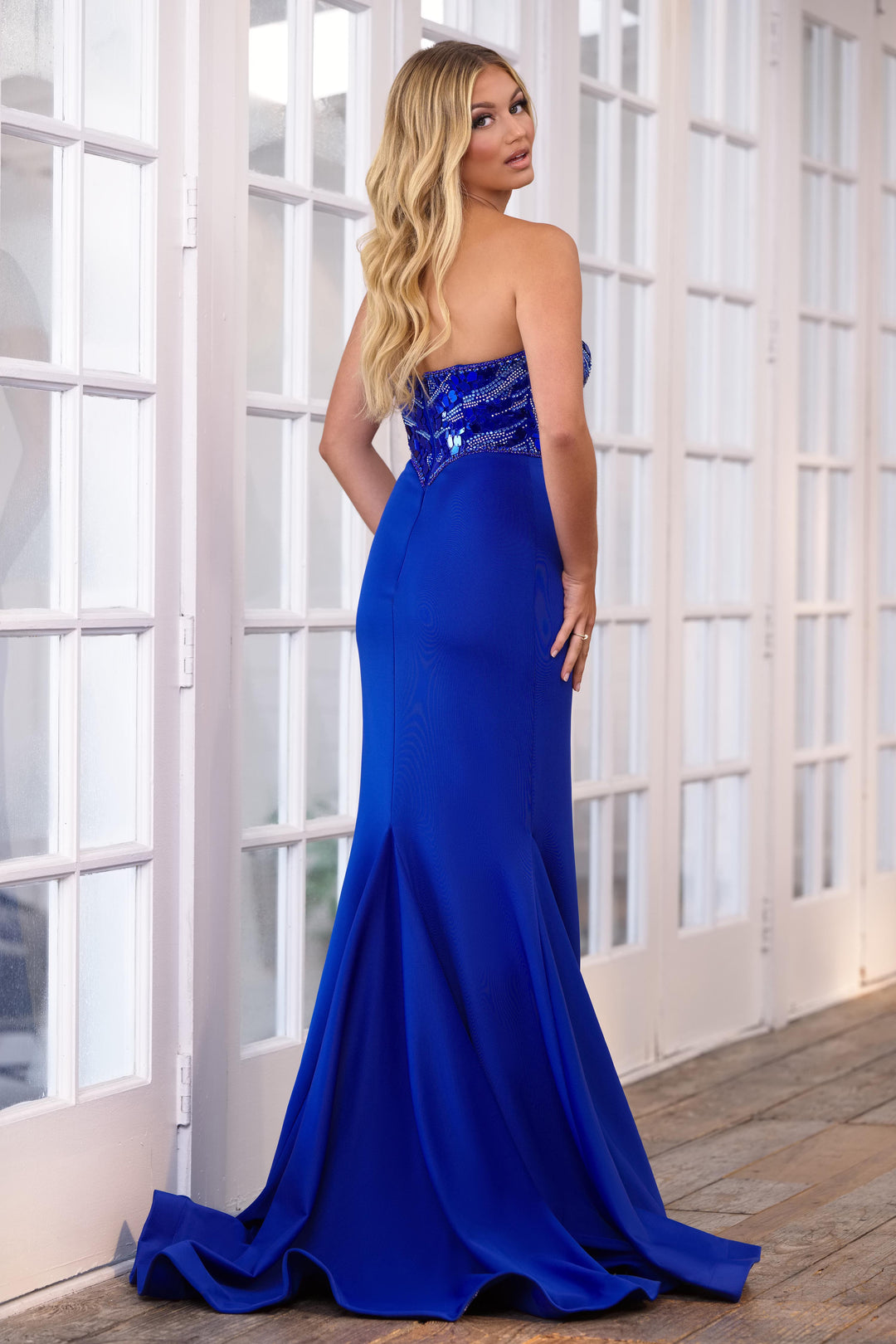 Ava Presley 39281 Long Fitted Formal Evening Prom Dress