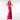 Prom Dresses Long Formal Prom High Slit Dress Hot Pink
