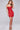Cocktail Dresses Beaded Lace Homecoming Fitted Short Cocktail Dress Red