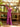 Prom Dresses Long One Side Long Sleeve Asymmetrical Prom Dress Fuchsia