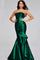 Formal Dresses Long Formal Mermaid Ruffled Evening Dress Dark Green
