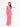 Prom Dresses Long Fitted Sequined Slit Prom Dress Neon Pink