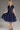 Mother of the Bride Dresses A Line Short Mother of the Bride Lace Tea Length Dress Navy