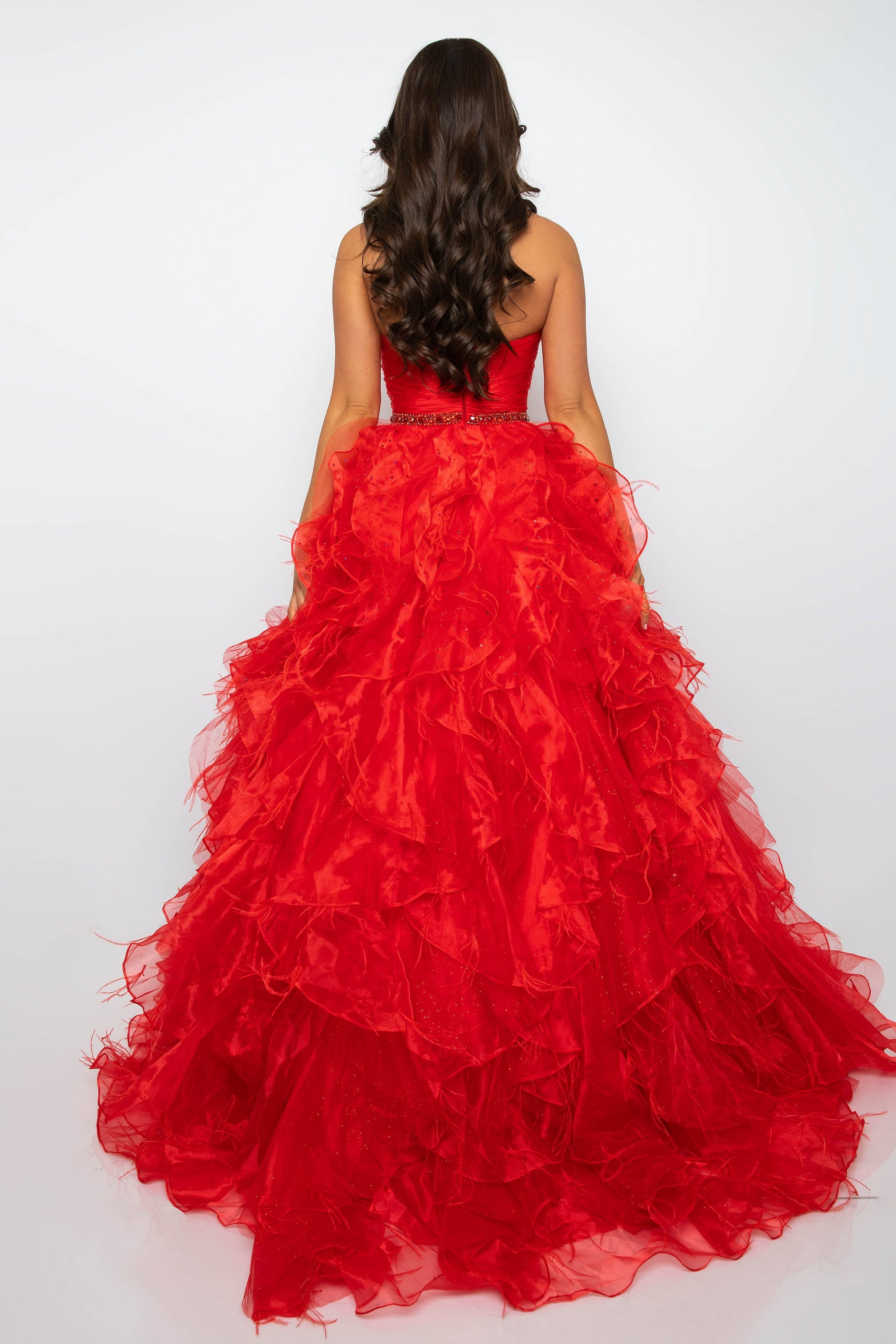 Ava Presley 39555 Glitter Formal Long Prom Dress