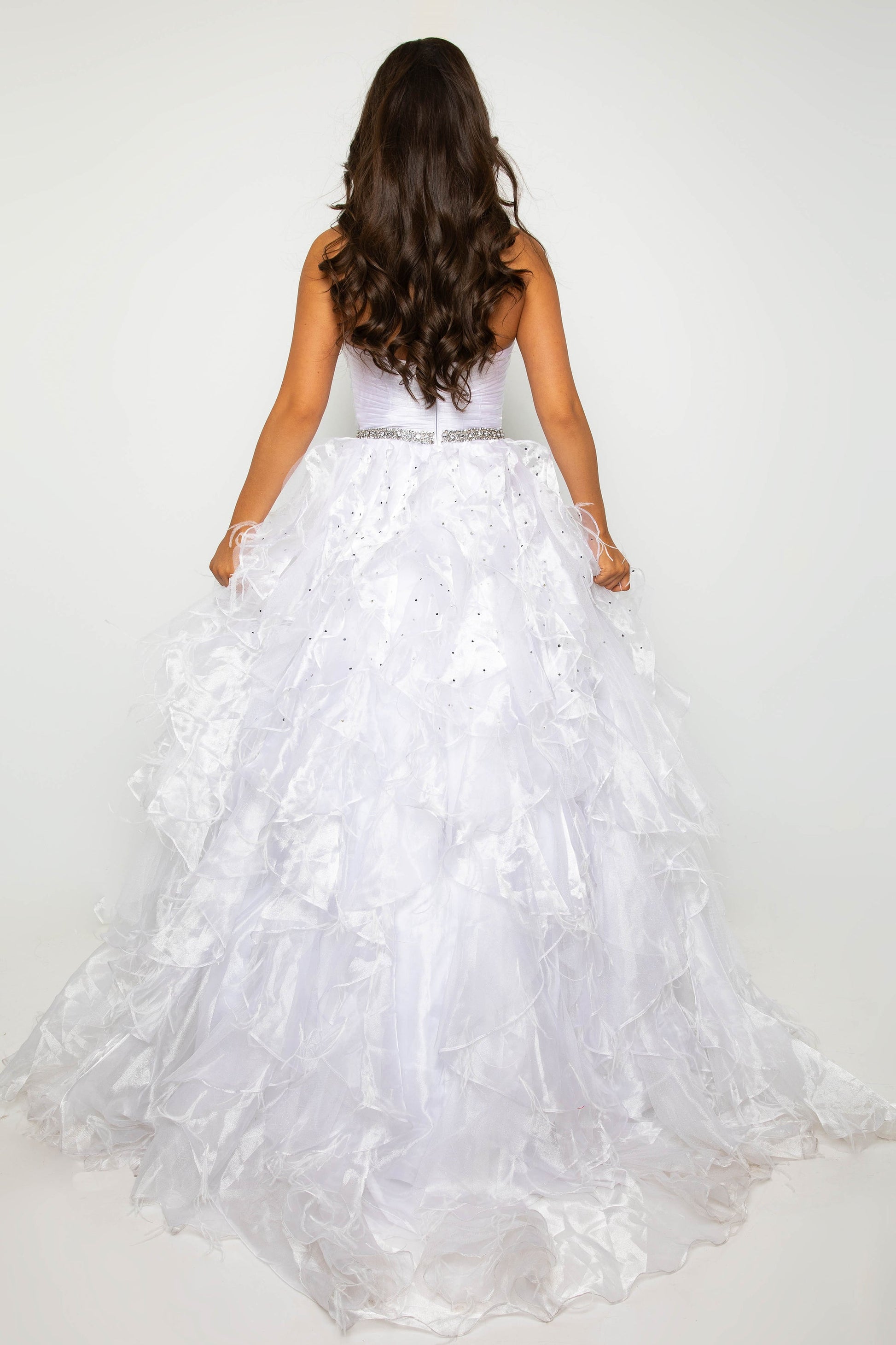 Ava Presley 39555 Glitter Formal Long Prom Dress