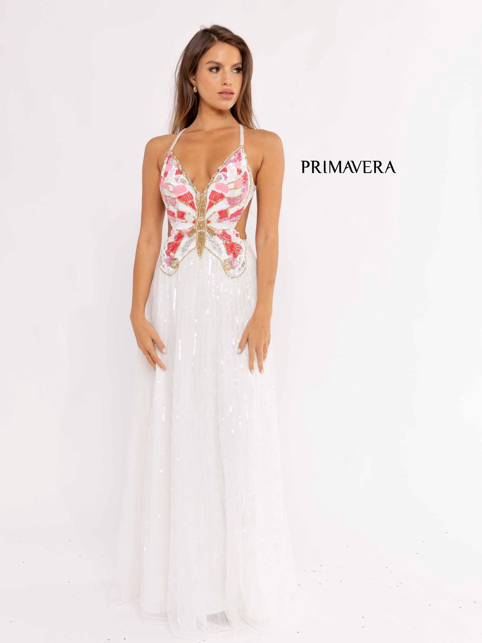 Primavera Couture 3957 Sequins Long Prom Formal Evening Gown