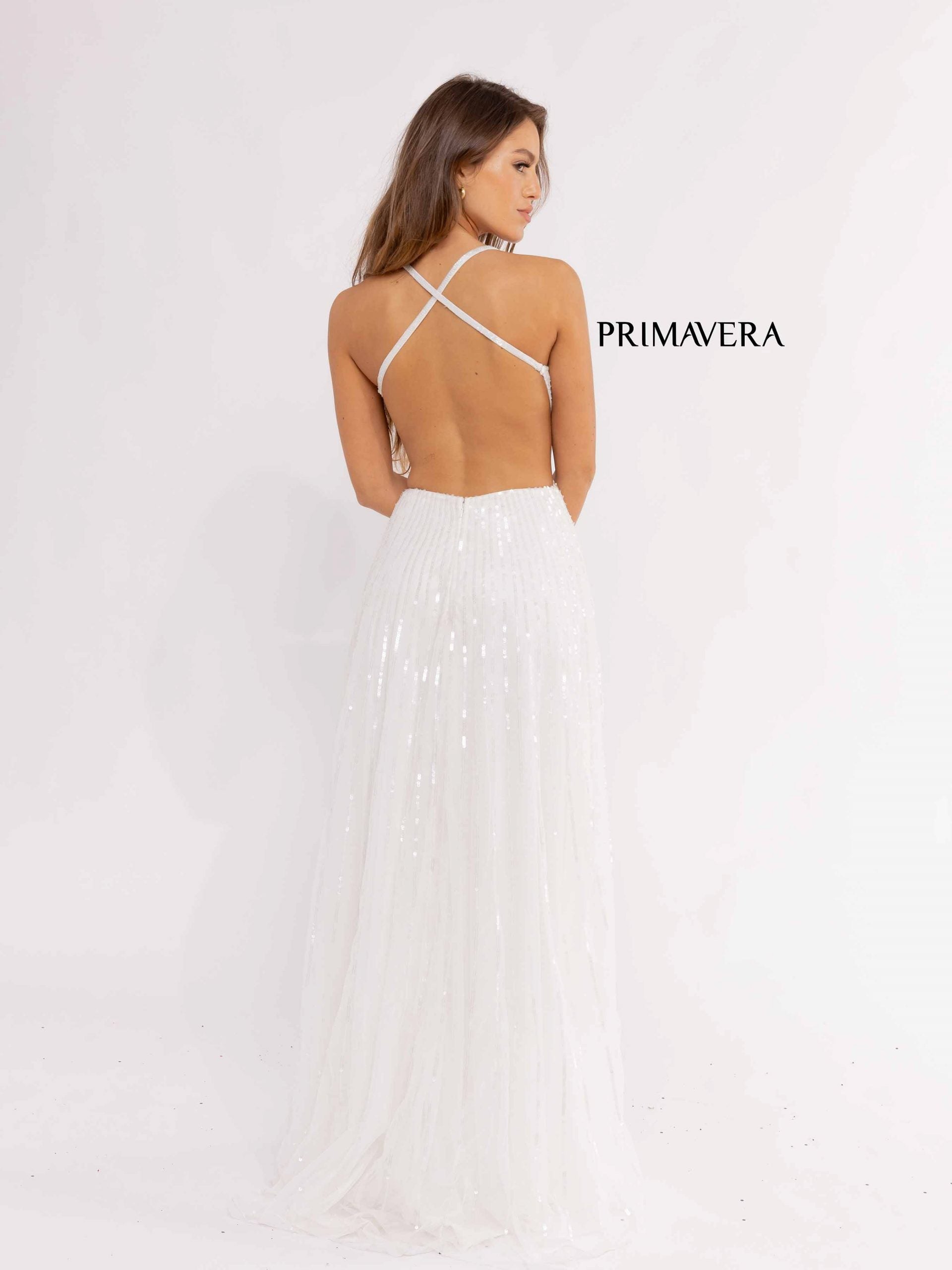 Primavera Couture 3957 Sequins Long Prom Formal Evening Gown