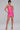 Cocktail Dresses Fitted Sequin Homecoming Cocktail Dress Hot-Pink