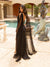 Prom Dresses Long Sequins Cape Prom Dress Black