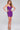 Cocktail Dresses Homecoming Short Ruffle Cocktail Dress Purple
