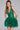 Cocktail Dresses Homecoming Short Ruffle Cocktail Dress Emerald