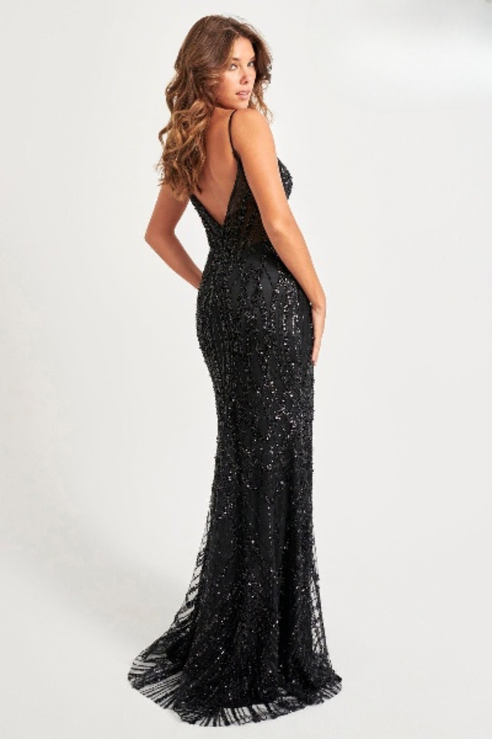 Prom Dresses Formal Long Beaded Prom Dress Black