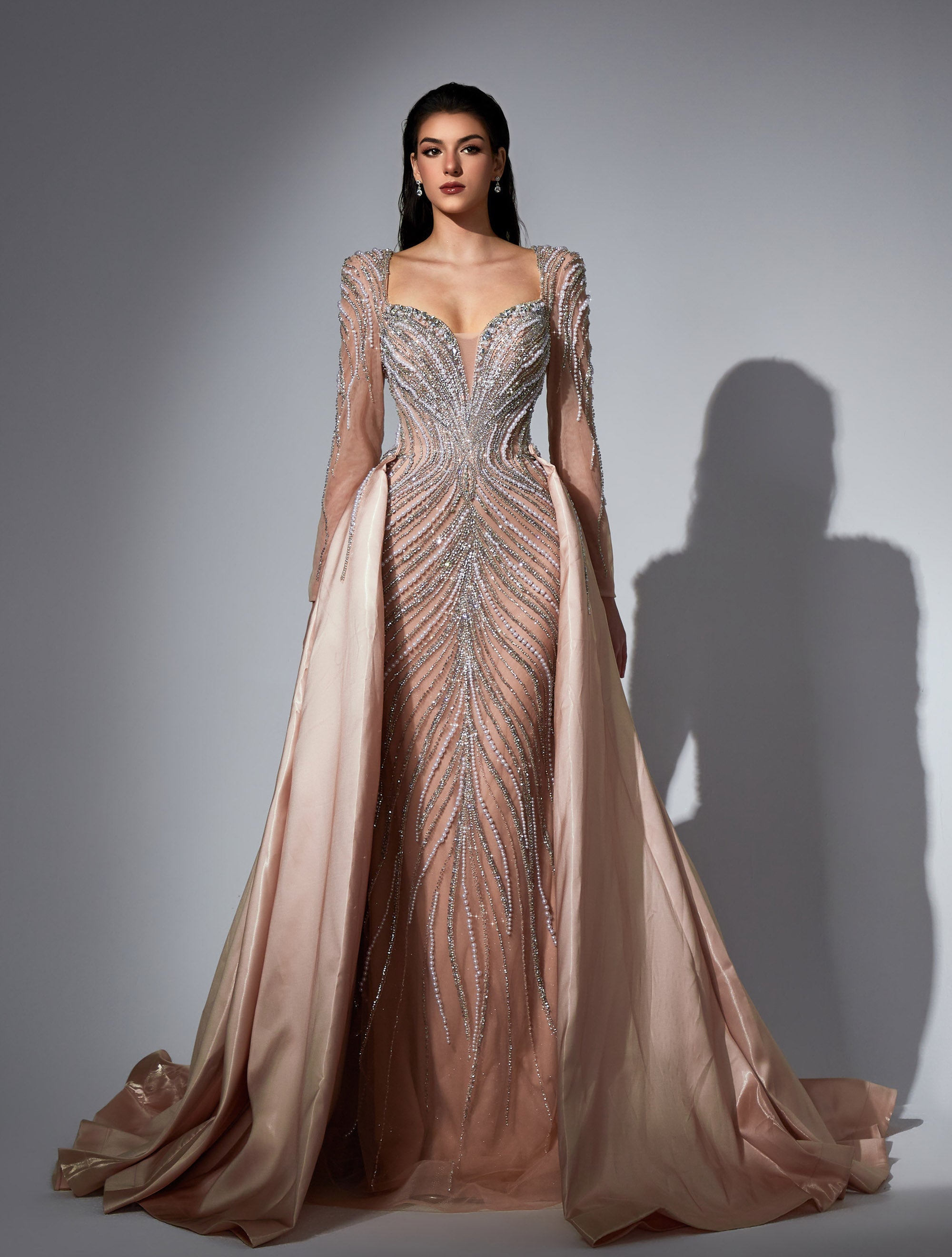 Sweetheart Floor-Length Satin Formal Mermaid Luscious Delia LD11475 Pre Order