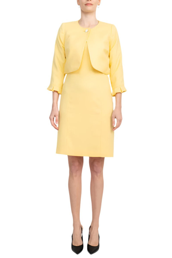 Tahari ASL 3BM902 Short Fittted Jacket Cocktail Dress