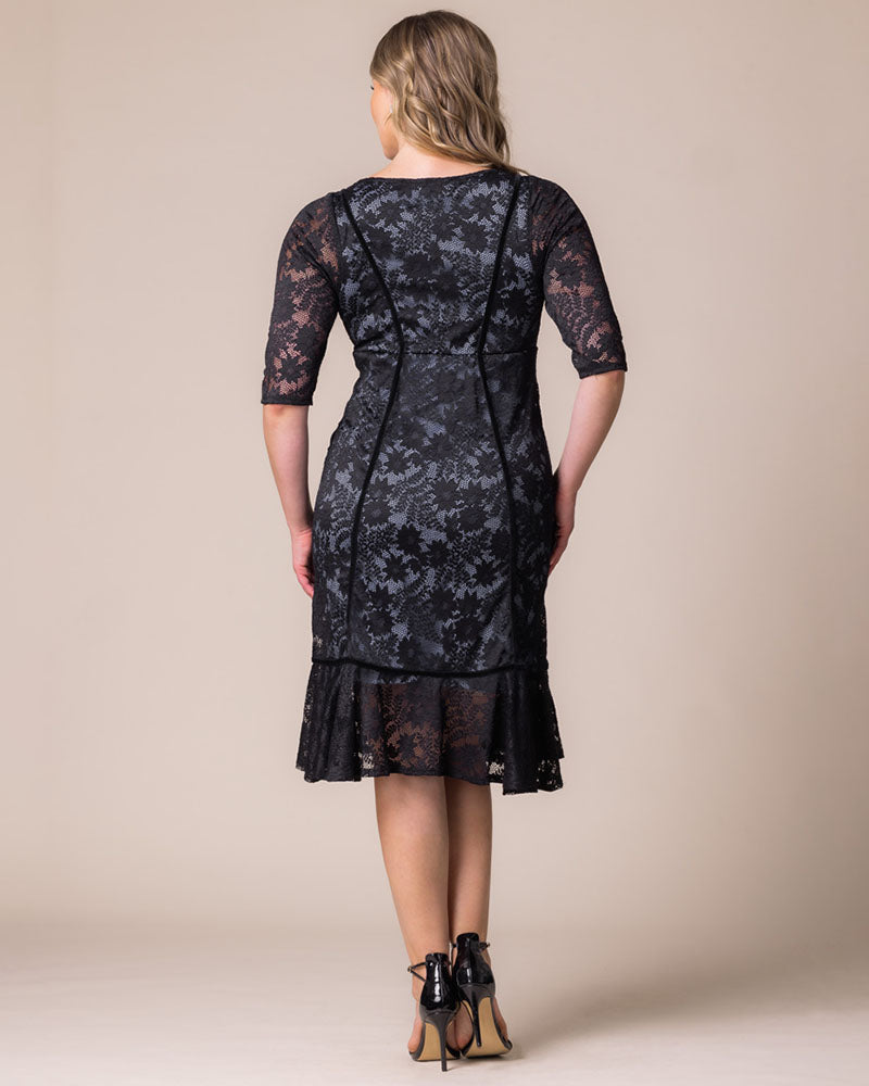 Plus Size Dresses Short Cocktail Lace Plus Size Dress Kiyonna 13240902 Shadowed Stream