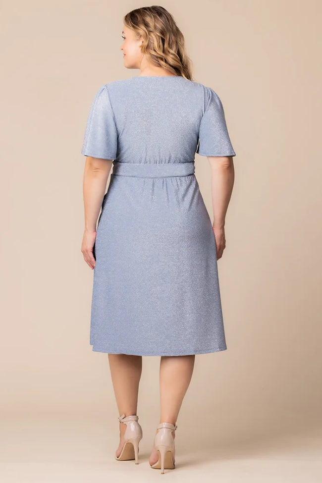 Plus Size Dresses Short Midi Cocktail Plus Size Dress Celestial Sparkle