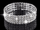 4 Rows Elastic Crystal Rhinestone Bridal Bracelet - The Dress Outlet AM