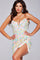 Cocktail Dresses Homecoming Short Sequin Cocktail Mini Dress White/Multi