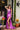 Prom Dresses Formal Long Metallic Prom Pleated Dress Violet