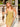 Fitted Short Cocktail Dress Gold