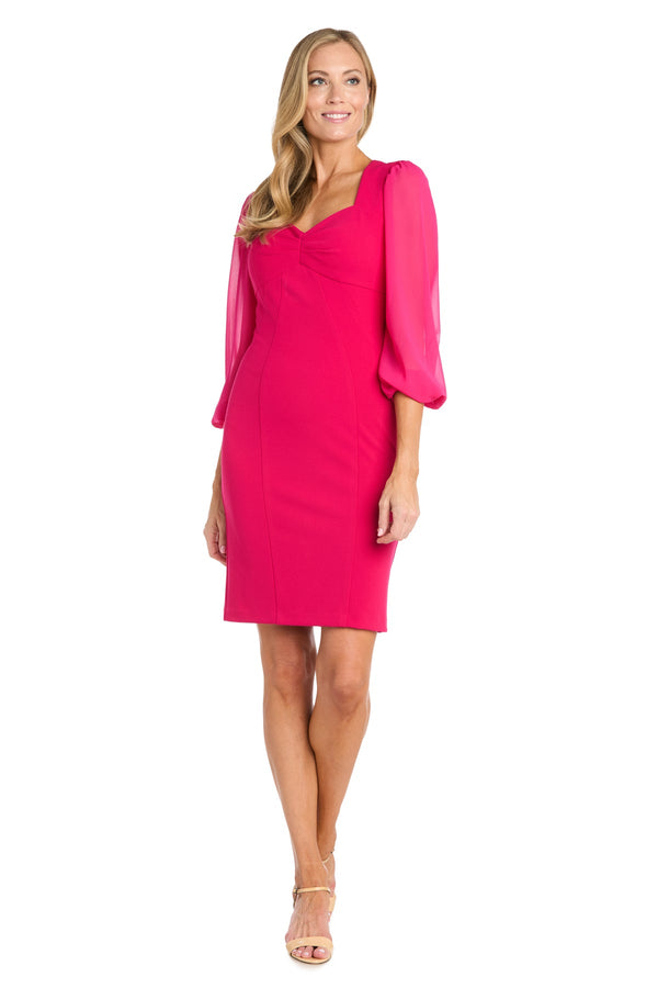 Short Mother of the Bride Cocktail Dress Cocktail R&M Richards 4002