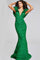 Formal Dresses Long Mermaid Ruffled Formal Dress Green
