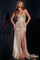 Prom Dresses Long Formal Metallic Evening Prom Dress Gold