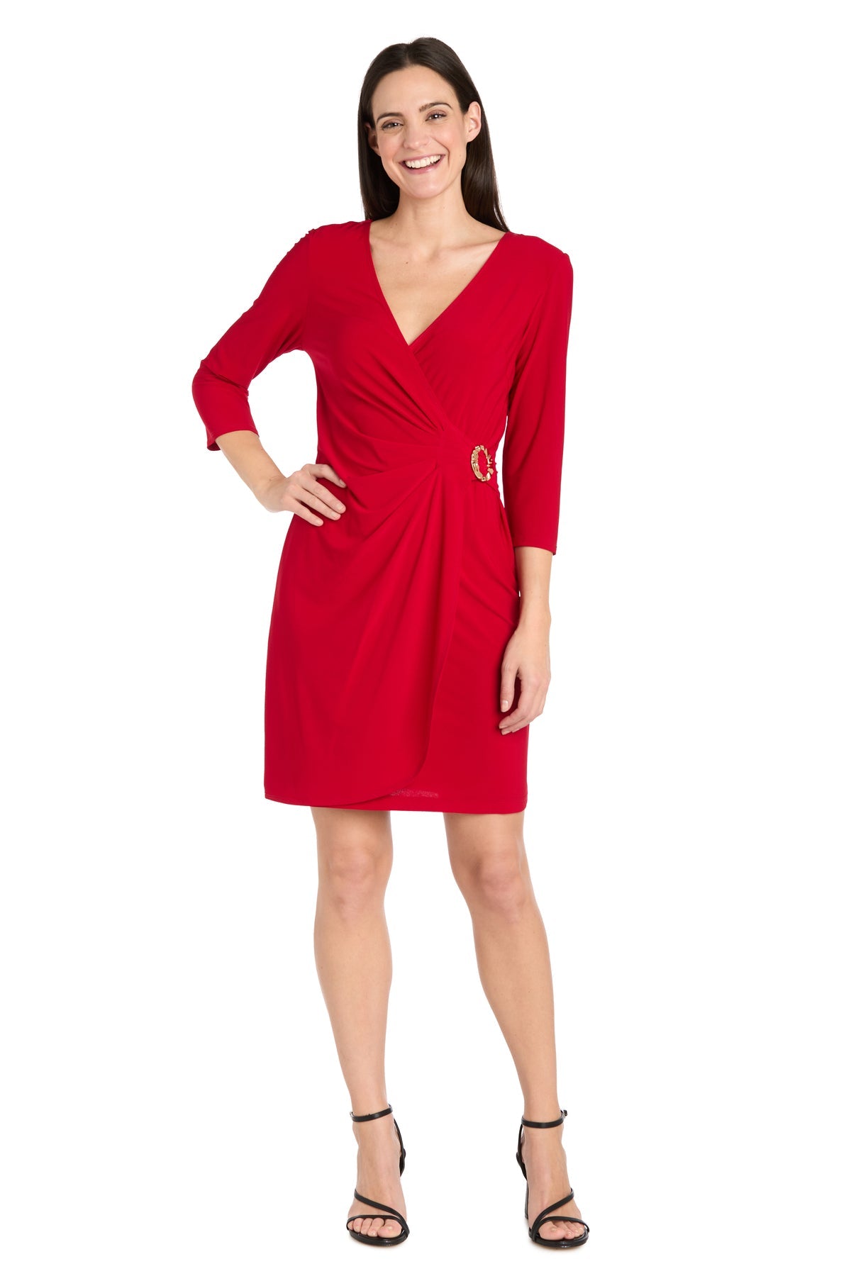 Short Fitted Dress Cocktail Wrap R&M Richards 4008 The Dress Outlet Short Fitted Dress Cocktail Wrap R&M Richards 4008 The Dress Outlet