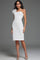 Wedding Dresses Short Knee Length Casual Wedding Dress White