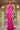 Prom Dresses Beaded Long Mermaid Formal Prom Dress Dark Pink