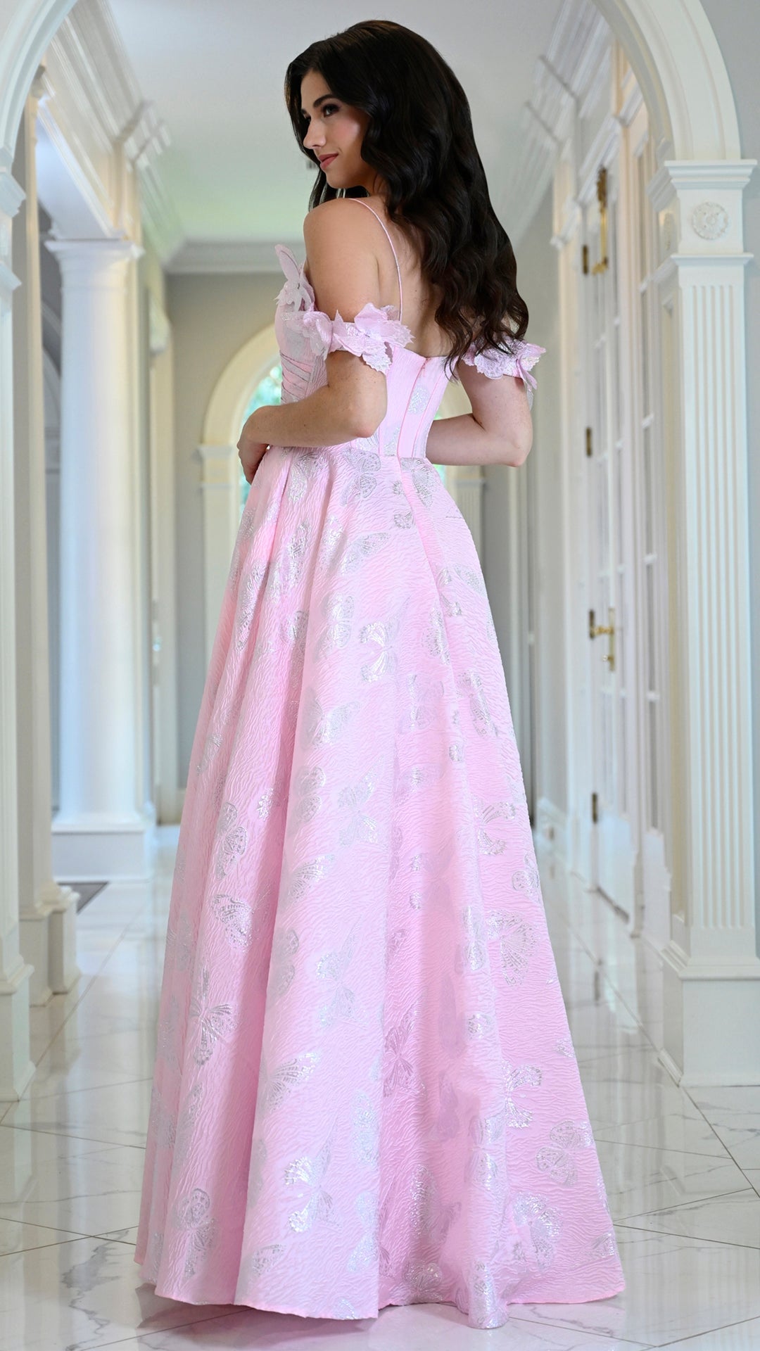 Sweetheart Floor-Length Satin Occasion Ball Gown Colors 4010