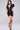 Cocktail Dresses Ruched Short Pleated Cocktail Dress Black